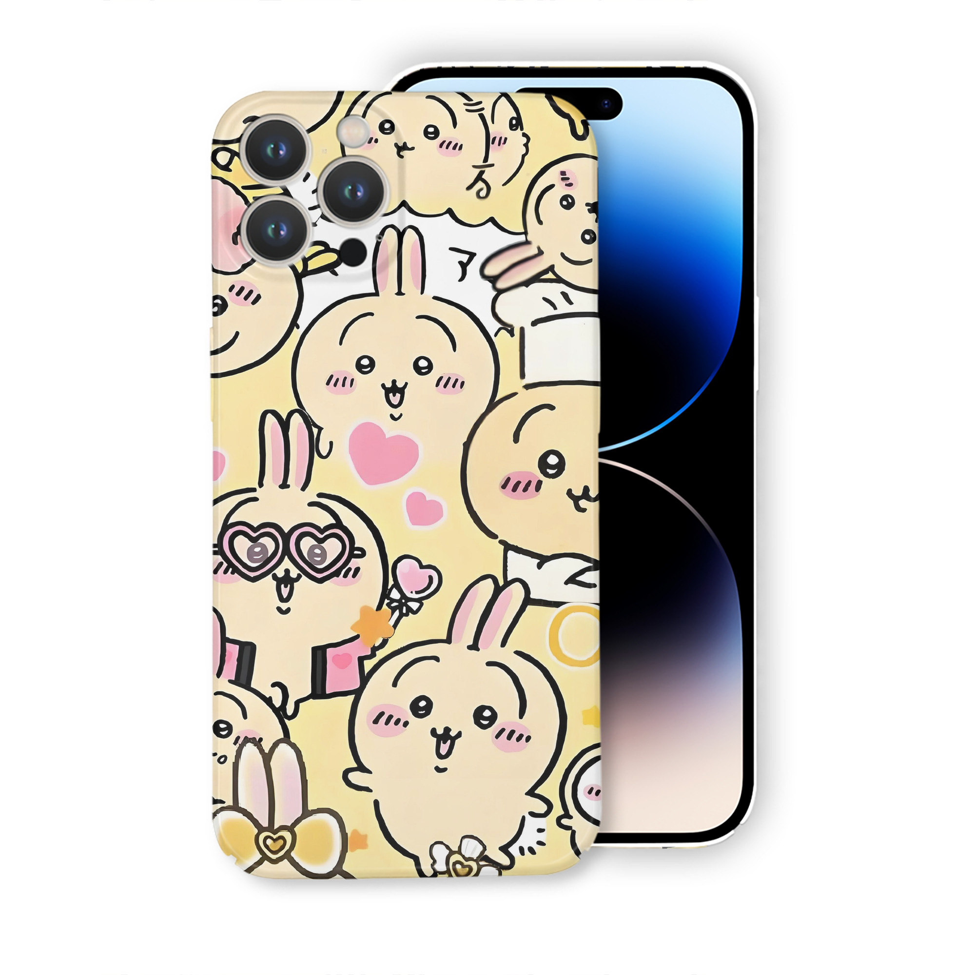 （画像用） ちいかわ Chii-kawa 【iPhone 14シリーズ対応】ハードケース